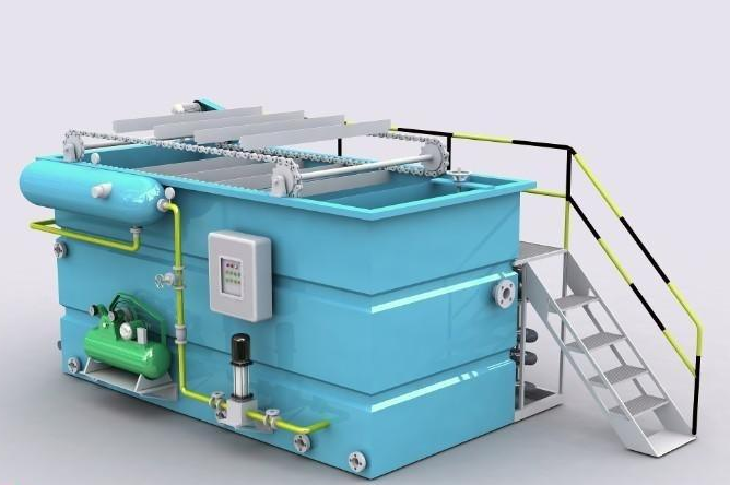 氣浮機選型，溶氣氣浮機，溶氣氣浮機定制-樂中環(huán)保