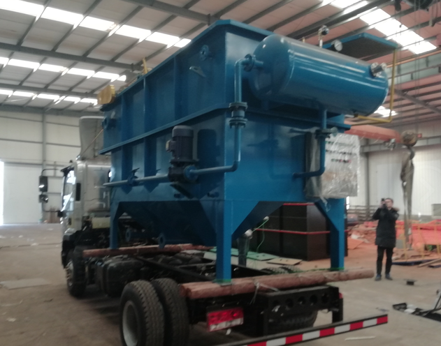 氣浮機(jī)成套設(shè)備廠家，山東氣浮機(jī)廠家樂中環(huán)保為您介紹氣浮機(jī)原理